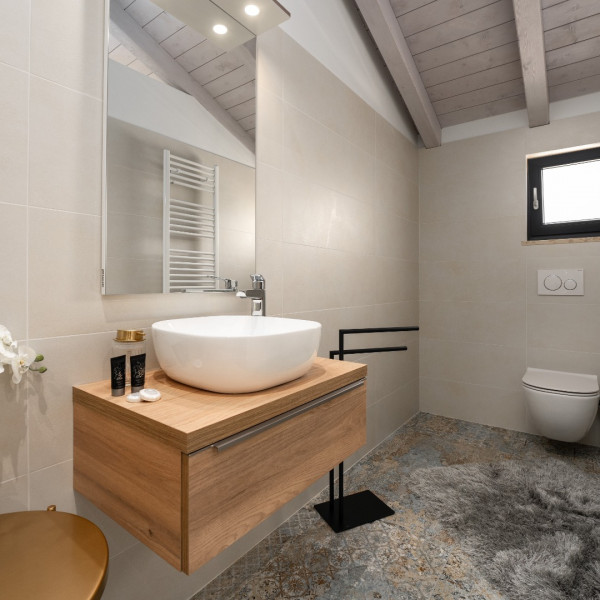 Bathroom / WC, VILLA ROTI, Villa Roti with saltwater pool and sauna, Šušnjevica, Istria, Croatia Šušnjevica
