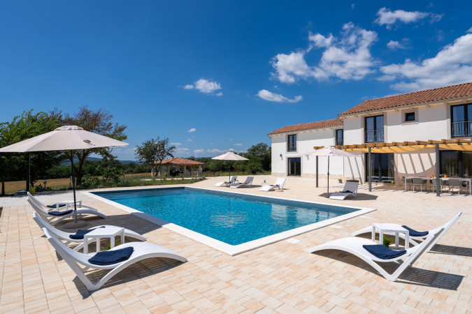 Exterior, Villa Roti with saltwater pool and sauna, &Scaron;u&scaron;njevica, Istria, Croatia KOSTRČANI, &Scaron;U&Scaron;NJEVICA