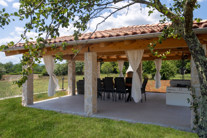 Exterior, Villa Roti with saltwater pool and sauna, &Scaron;u&scaron;njevica, Istria, Croatia KOSTRČANI, &Scaron;U&Scaron;NJEVICA