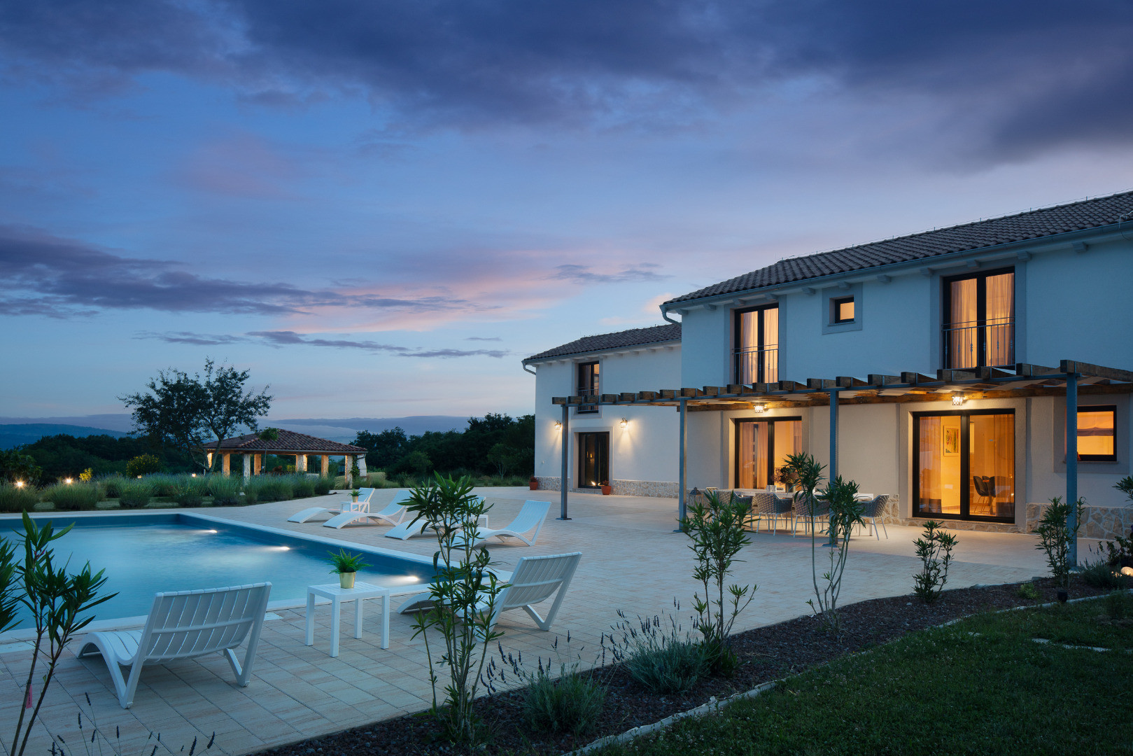 Villa Roti - Luxurious and relaxing vacation, Villa Roti with saltwater pool and sauna, &Scaron;u&scaron;njevica, Istria, Croatia KOSTRČANI, &Scaron;U&Scaron;NJEVICA